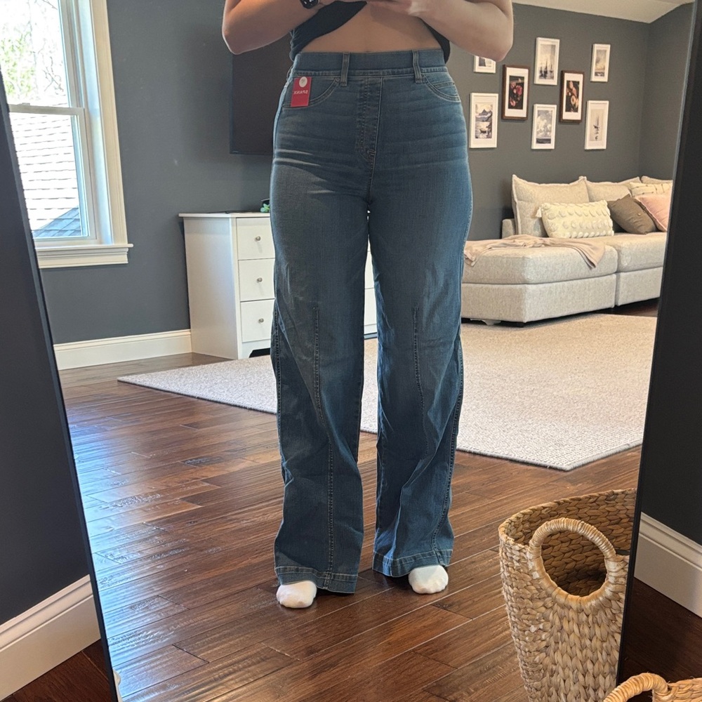 High-Rise Wide-Leg Women’s Jeans - Large Tall